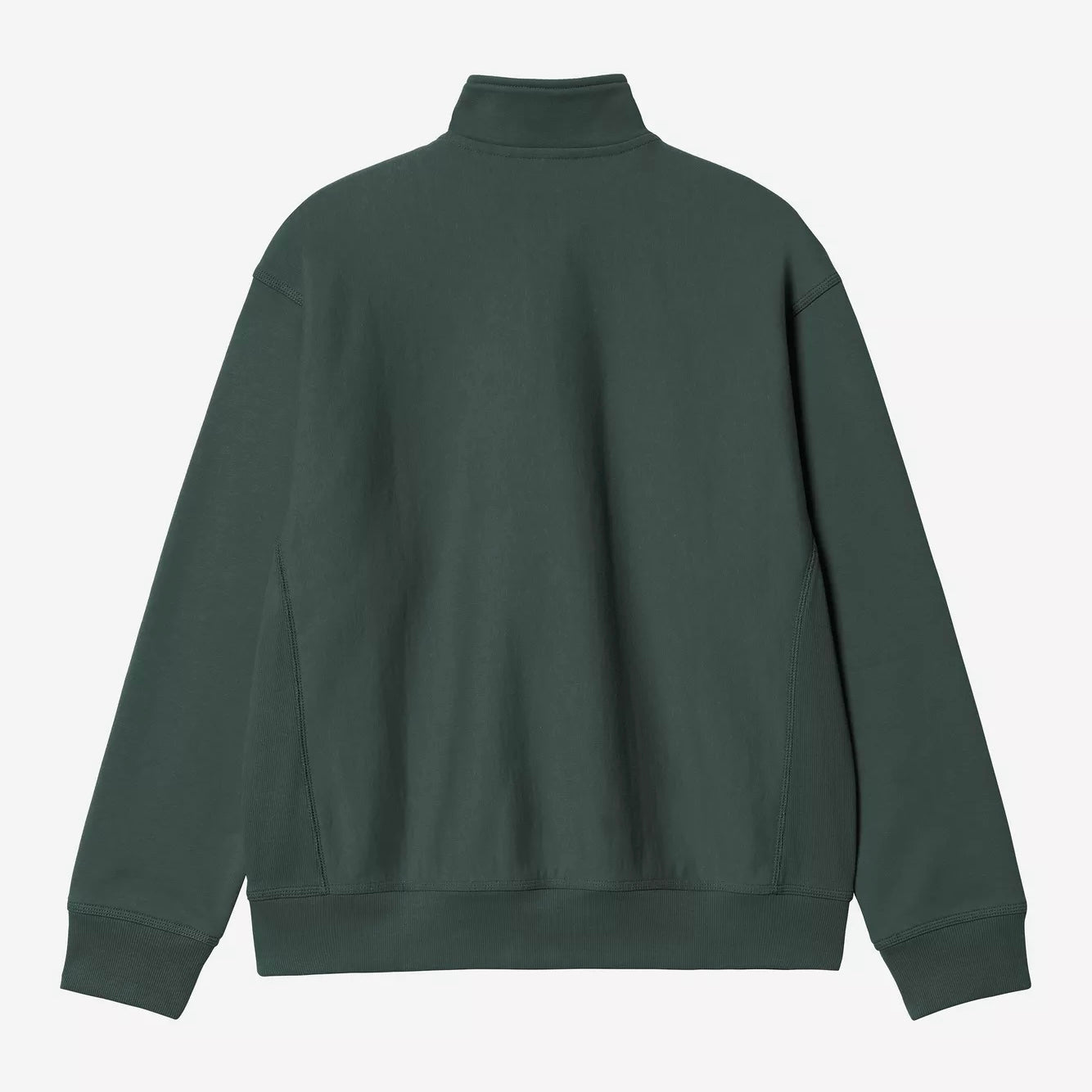 Half Zip American Script Kale Green