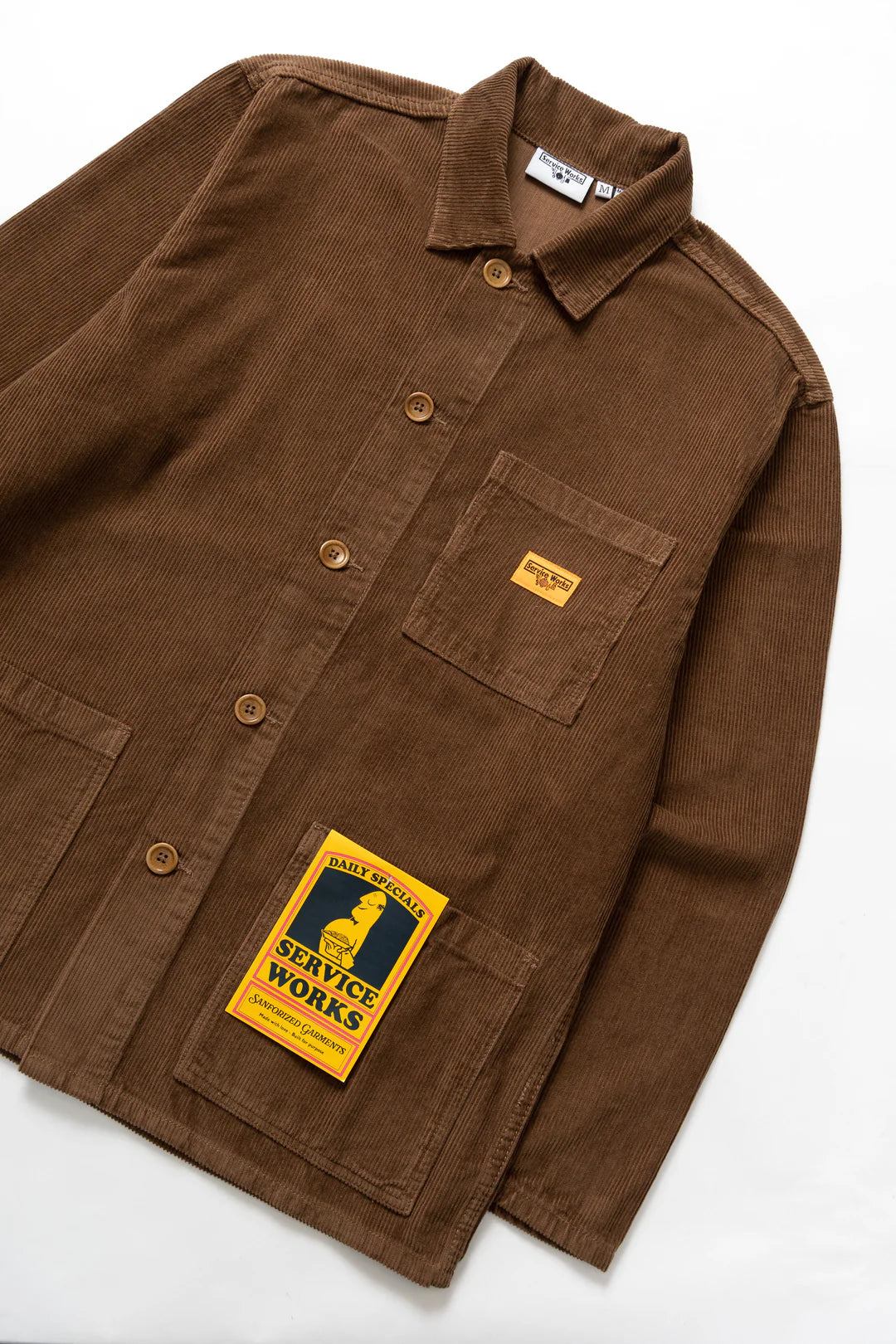 Corduroy Chore Shirt Bark