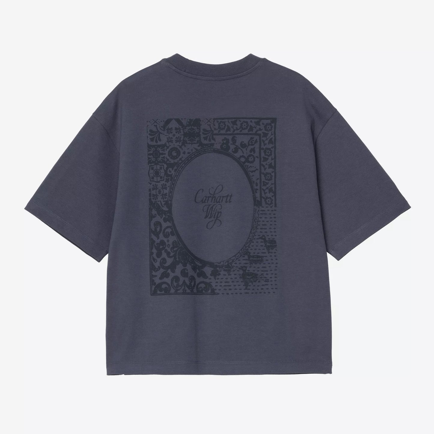 W S/S Vestige T-Shirt Blue