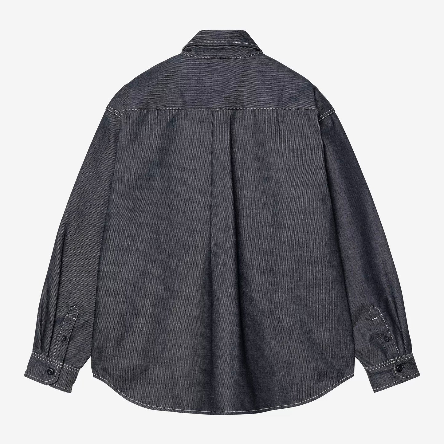 Tigan Shirt Jac Blue Rigid