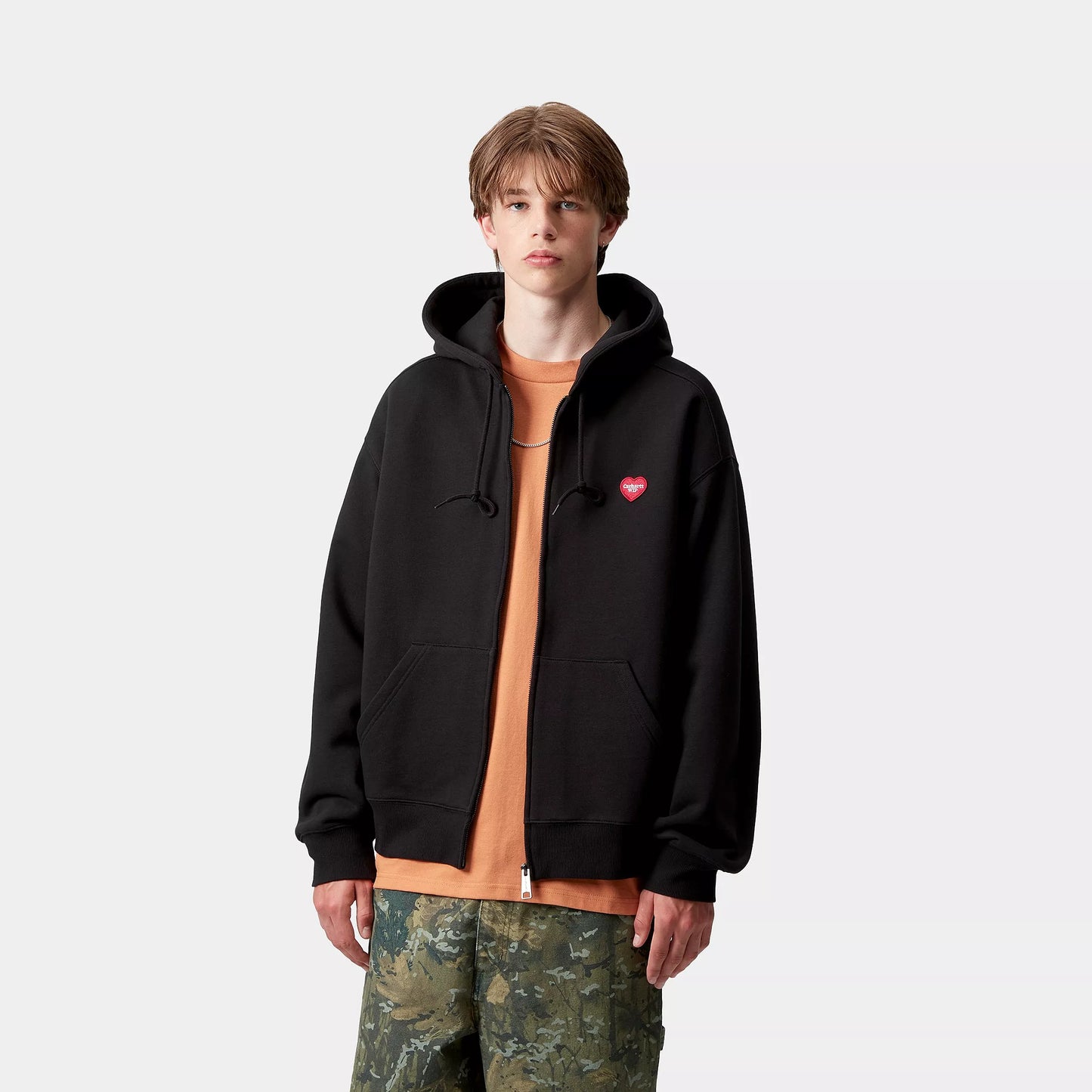 Hooded Heart II Hartt Sweat Jacket Black