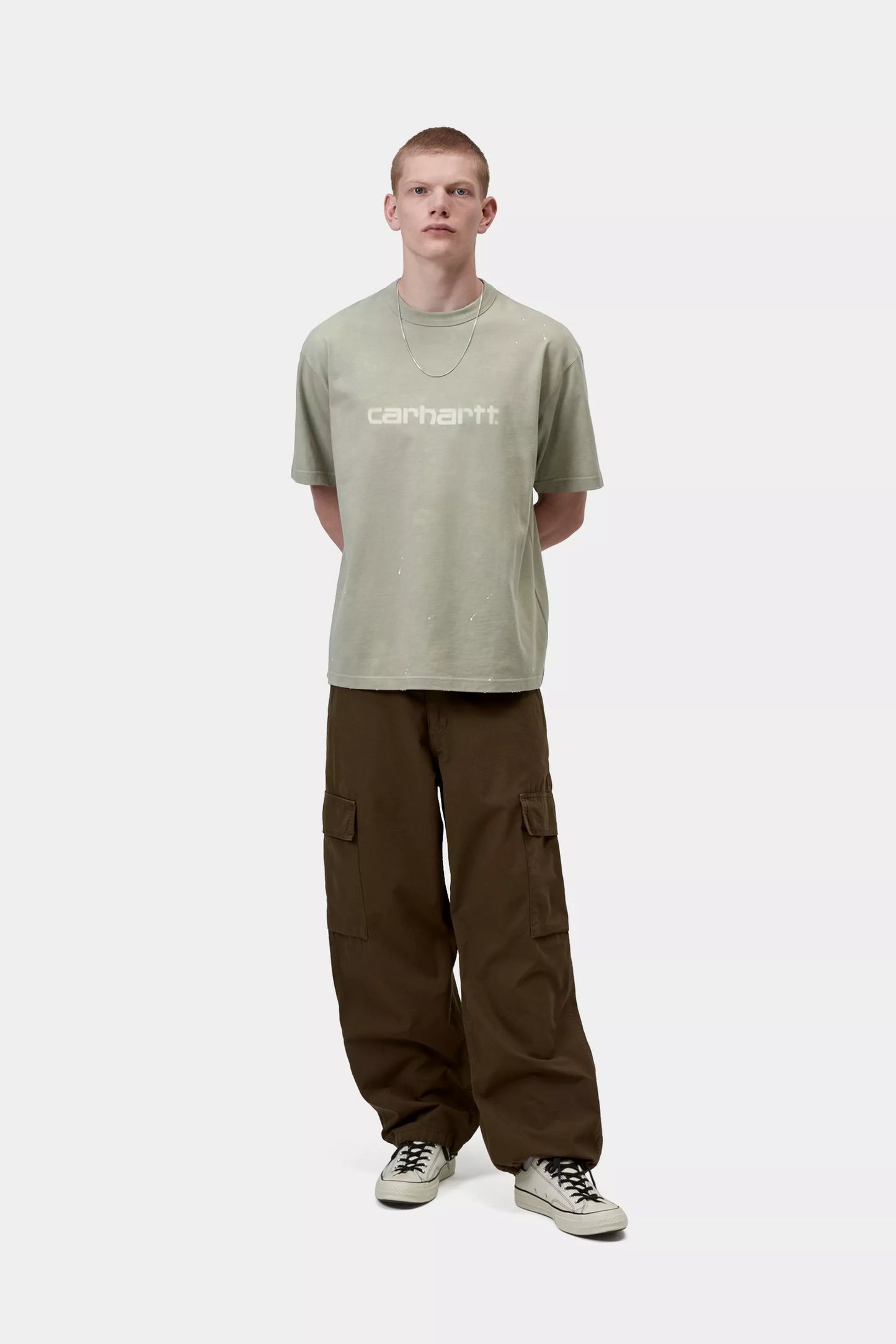 S/S Painter T-Shirt Shady Green