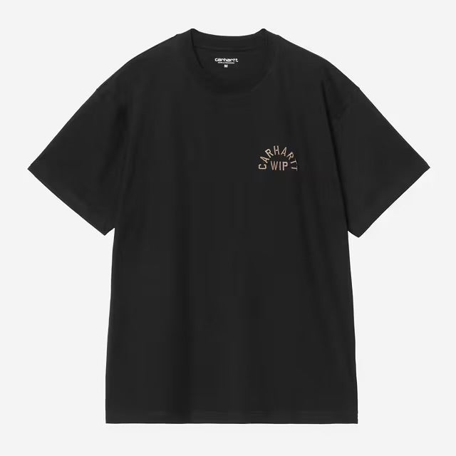 S/S Arch Script T-Shirt black