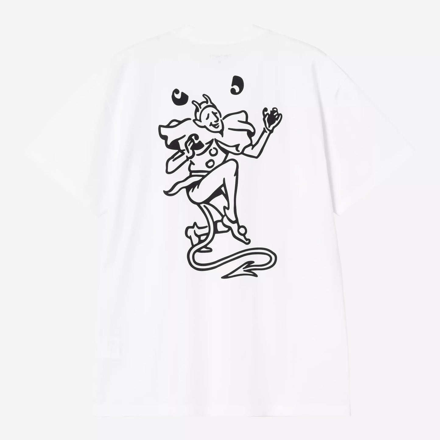 S/S Playing Cards T-Shirt White