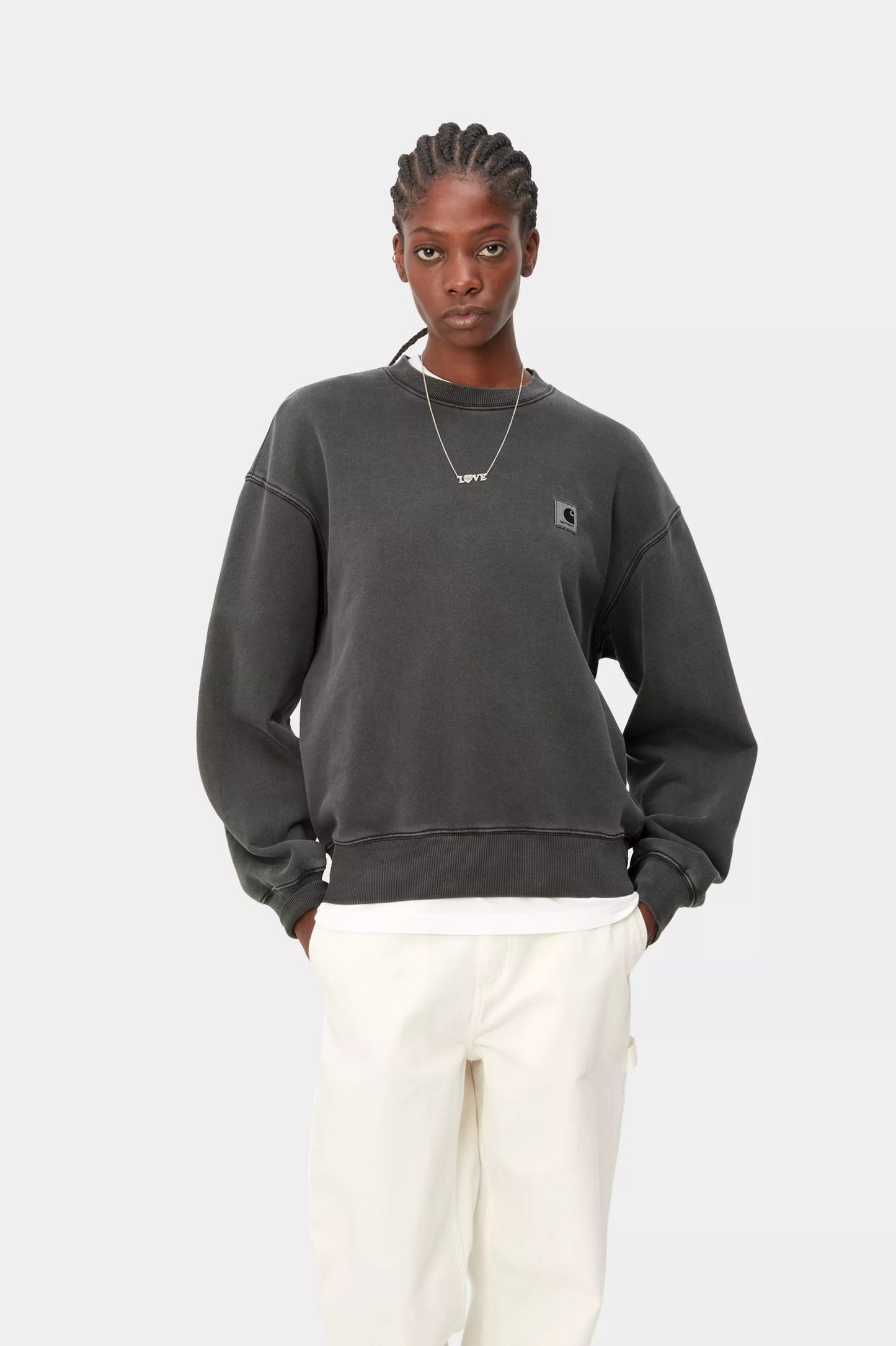 W Nelson Sweatshirt Black