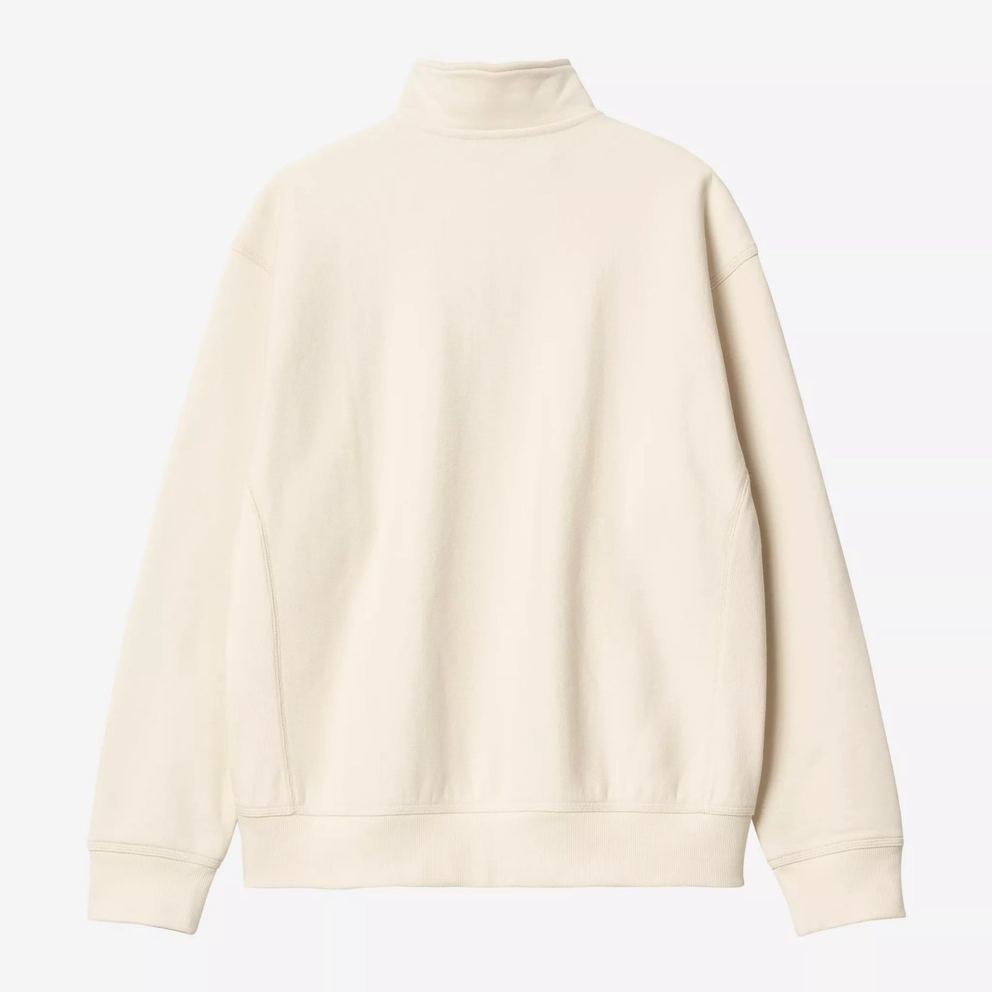 Half Zip American Script Sweat Natural