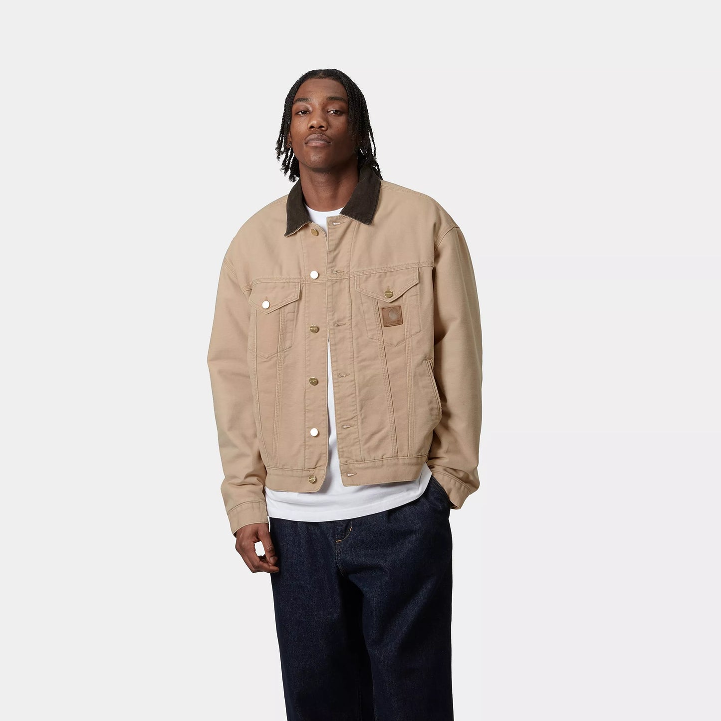 Dayton Trucker Jacket Dusty H Brown