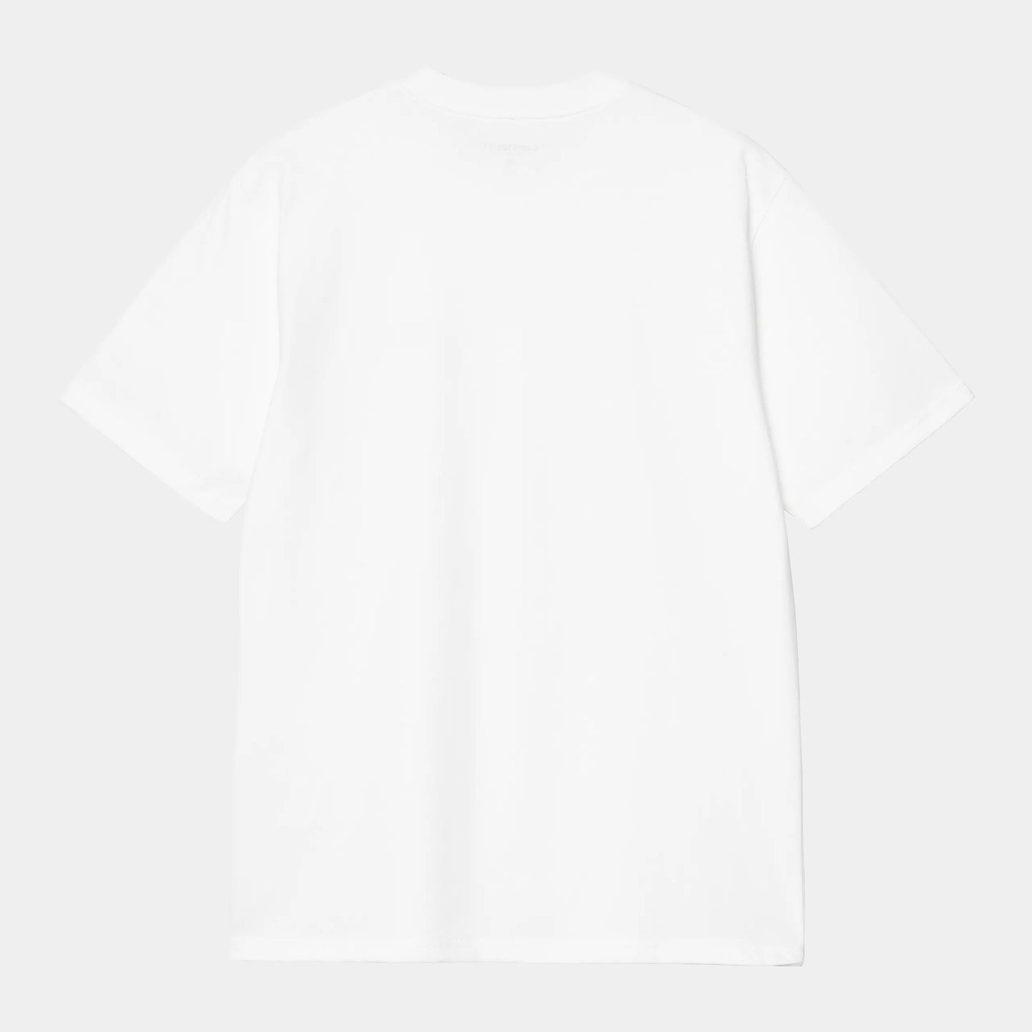 S/S University Script T-Shirt White