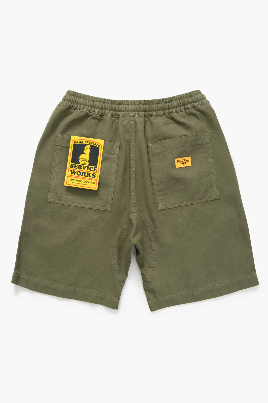 Canvas Chef Short Olive
