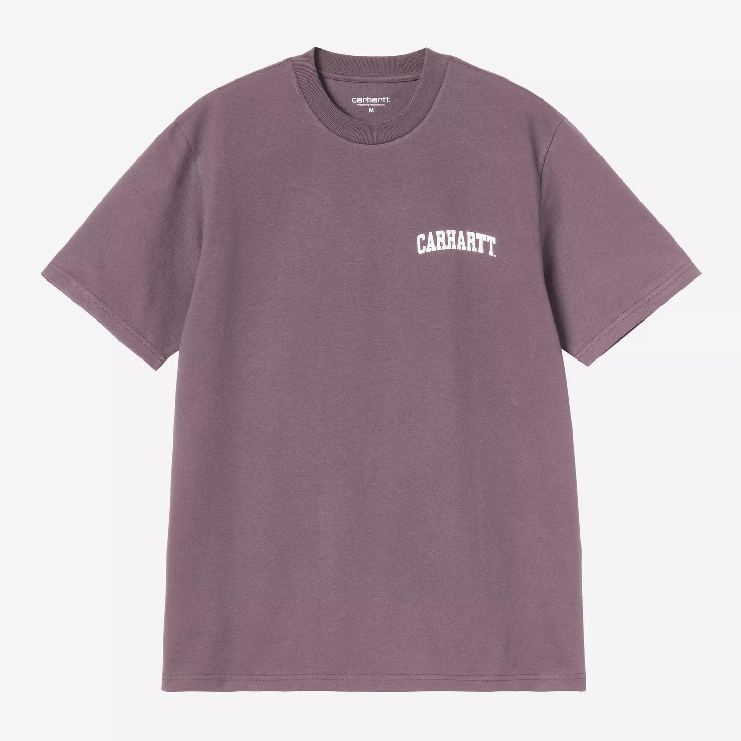 S/S University Script T-Shirt Phlox