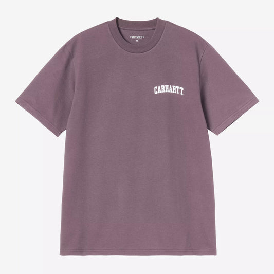 S/S University Script T-Shirt Phlox