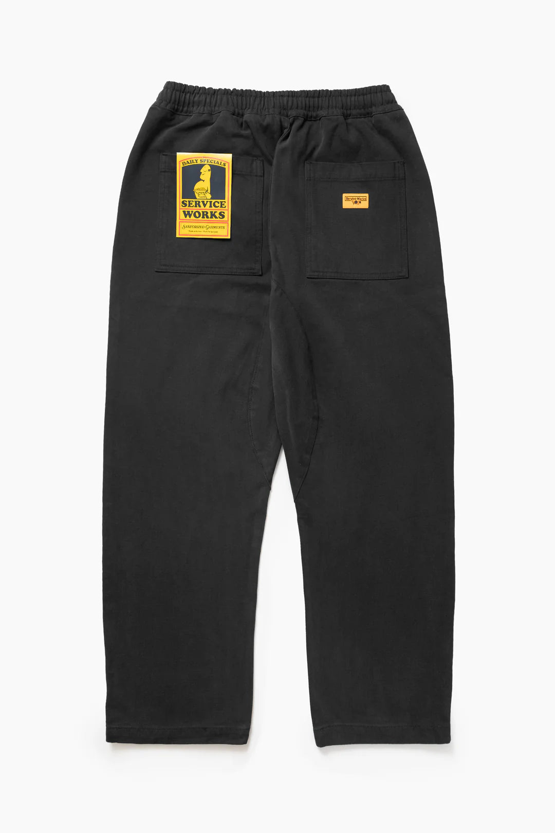 Moleskin Chef Pants Black