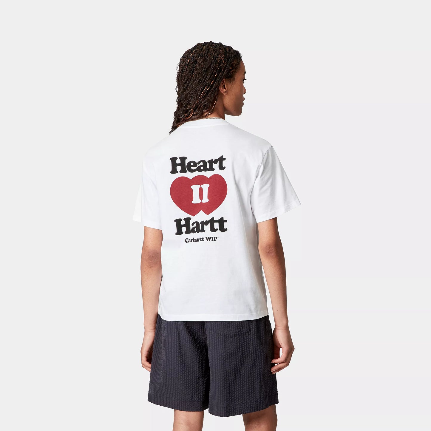 W S/S Heart II Hartt T-Shirt White