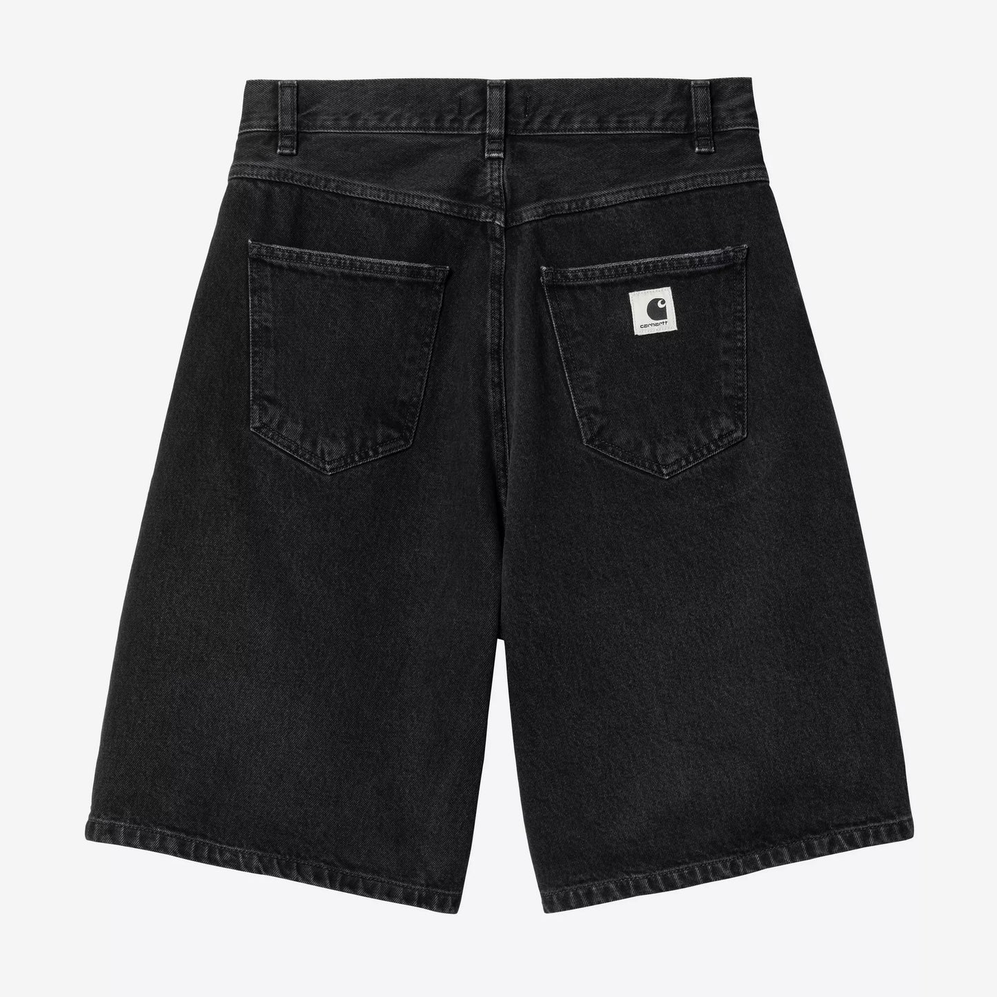 W Brandon Short Black Stone Washed
