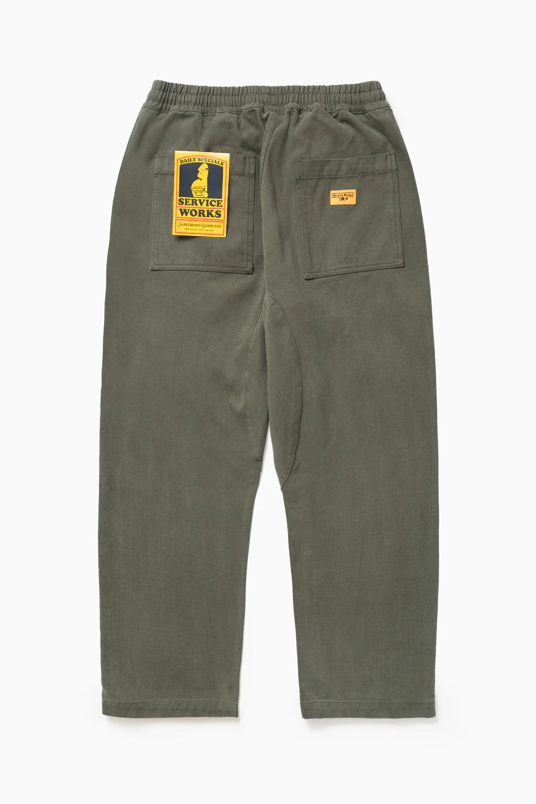 Moleskin Chef Pants Moss