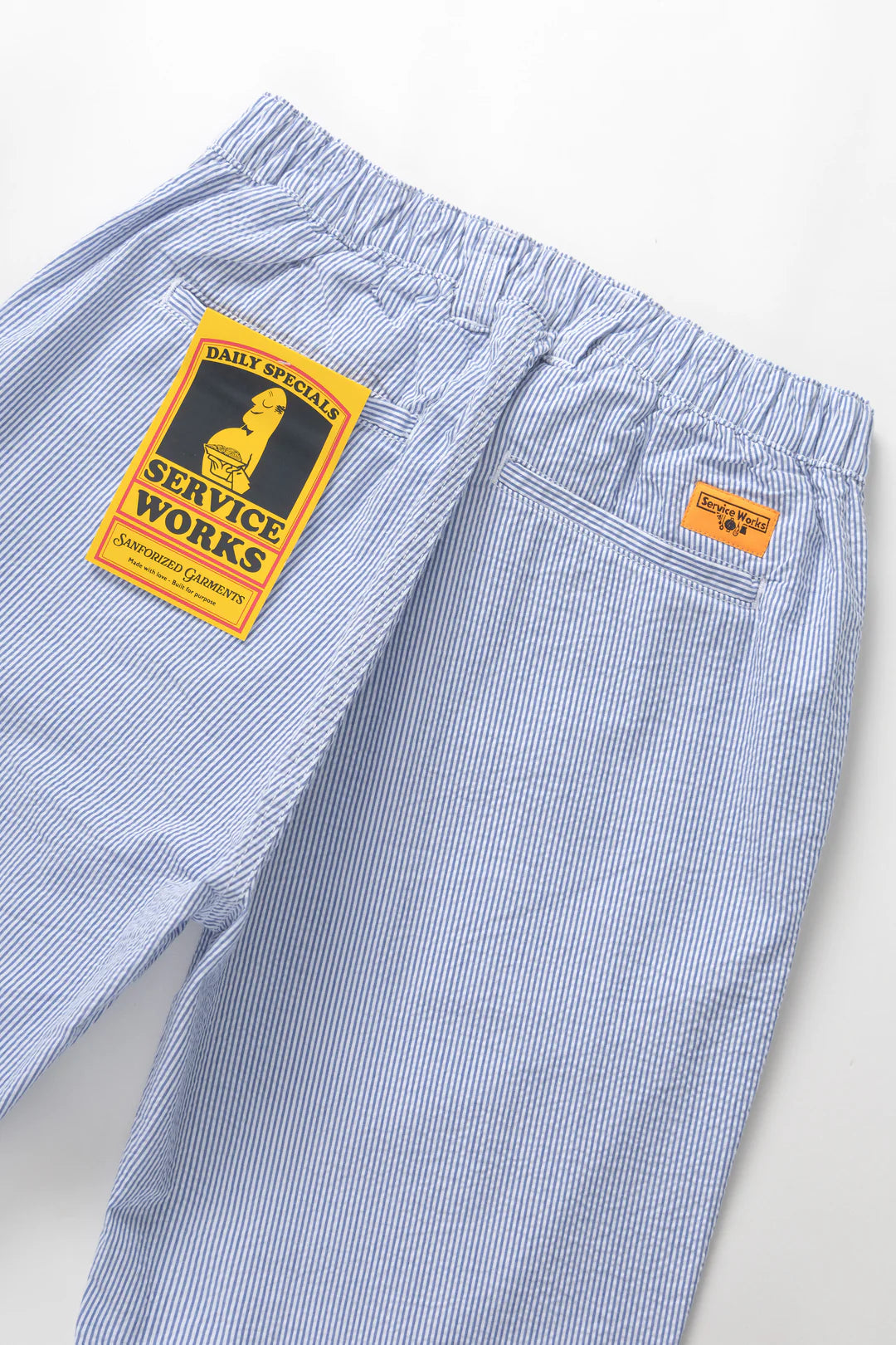 Seersucker Waiter Pants Stripe
