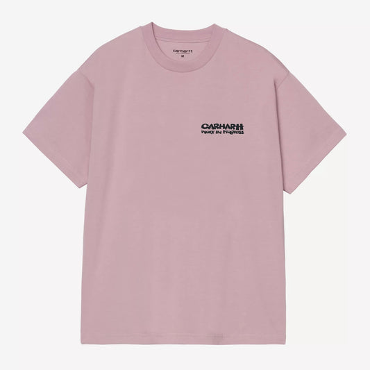 S/S Cubist T-Shirt Hortensia