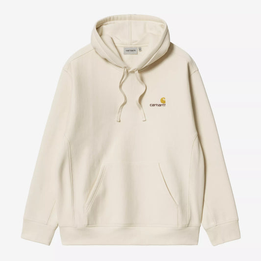 Hooded American Script Sweat Natural