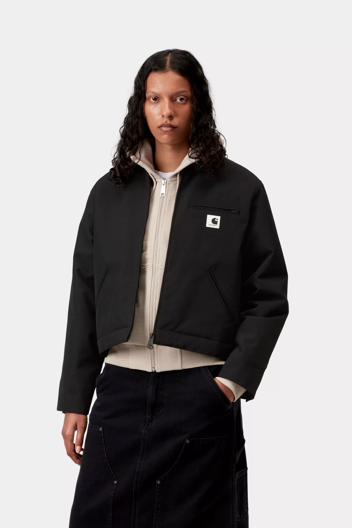 W Newkirk Jacket Black/Wild Dog