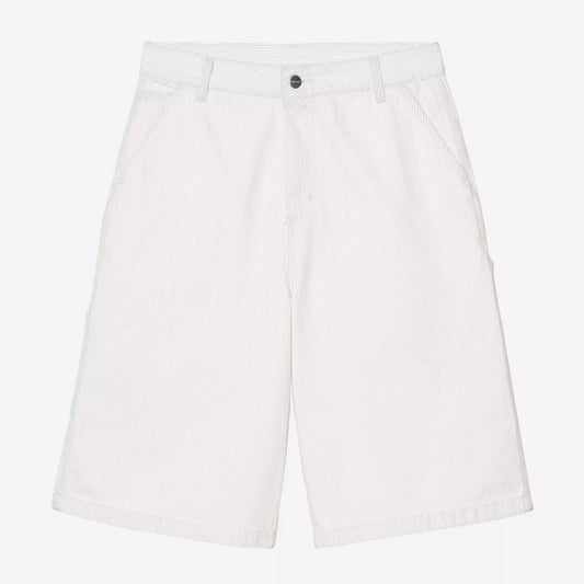 W Mercer Single Knee Short Graphite Bleached