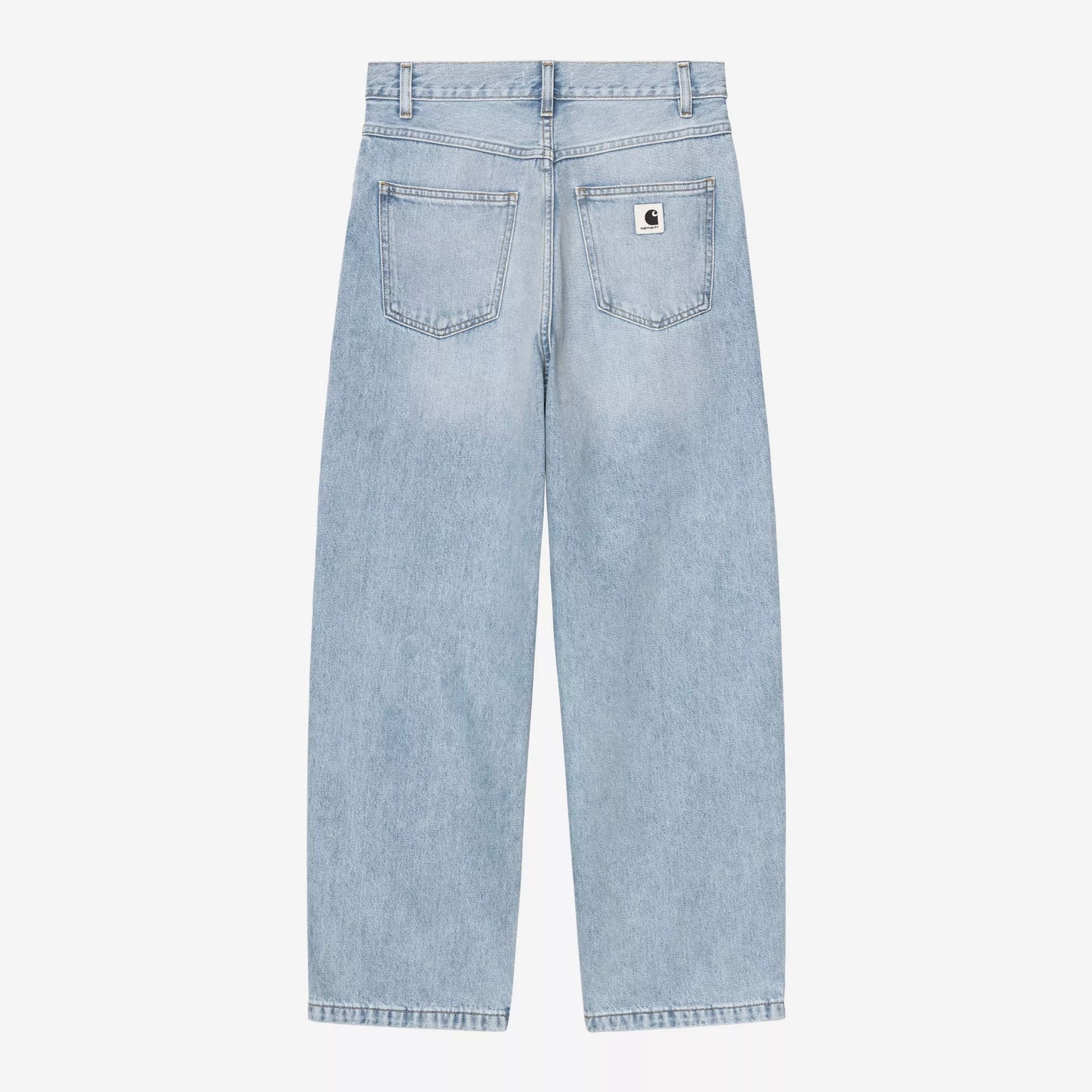 W Brandon Pant Blue Heavy Worn Bleached