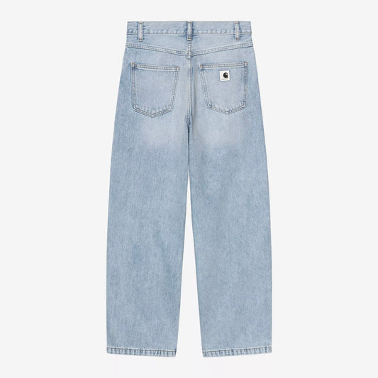 W Brandon Pant Blue Heavy Worn Bleached