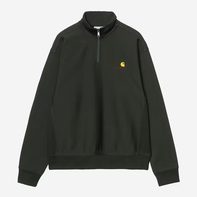 Half Zip American Script Sweat Raven