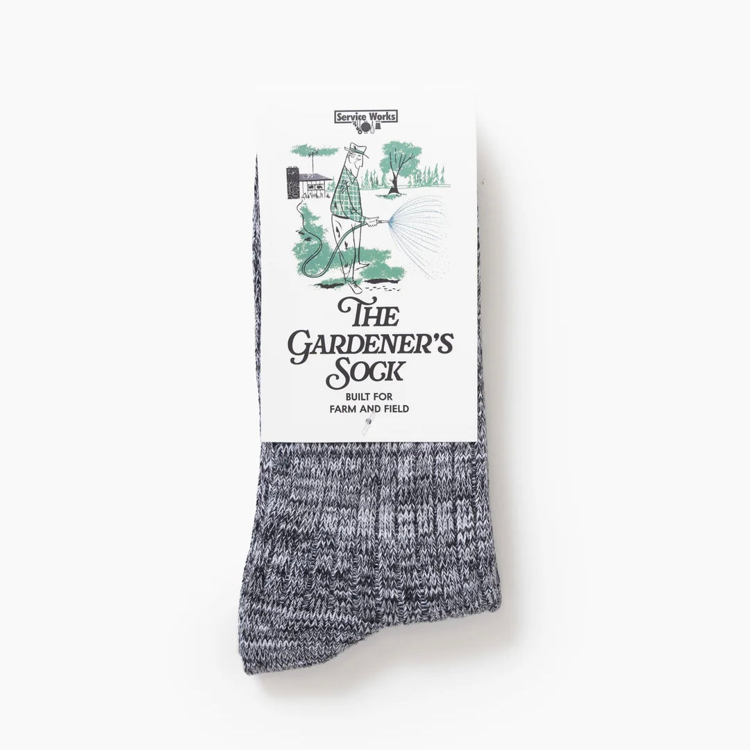 Flecked Socks Black