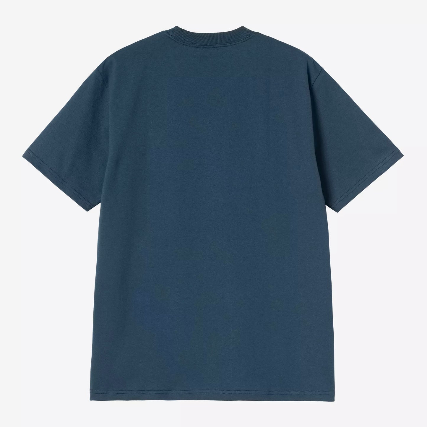 S/S University Script T-Shirt Blue River