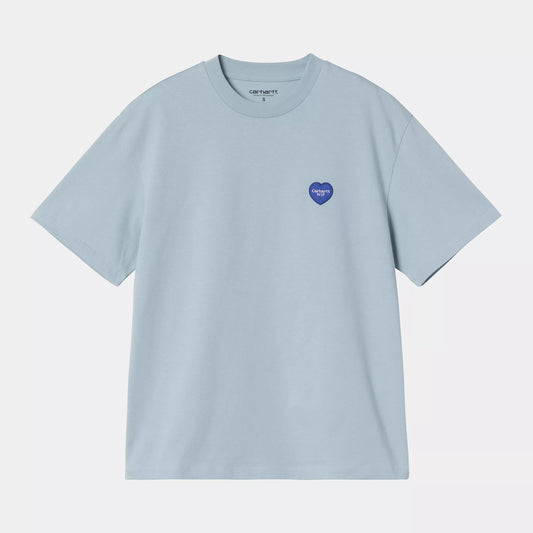 W S/S Heart II Hartt T-Shirt Blue Fog