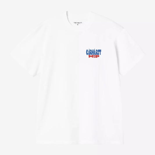 S/S Luggage Label T-Shirt White