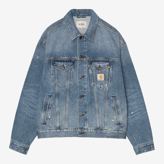 Helston Jacket Blue Destroy