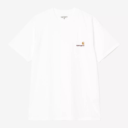 S/S American Script T-shirt White