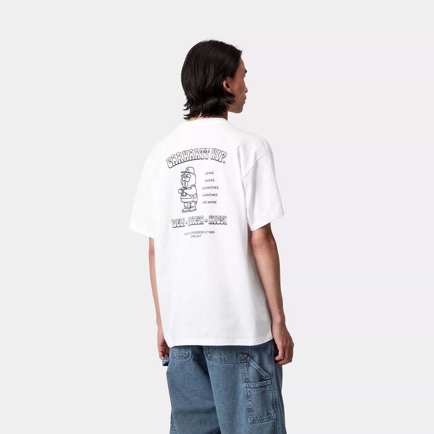S/S Sandwhich T-Shirt White