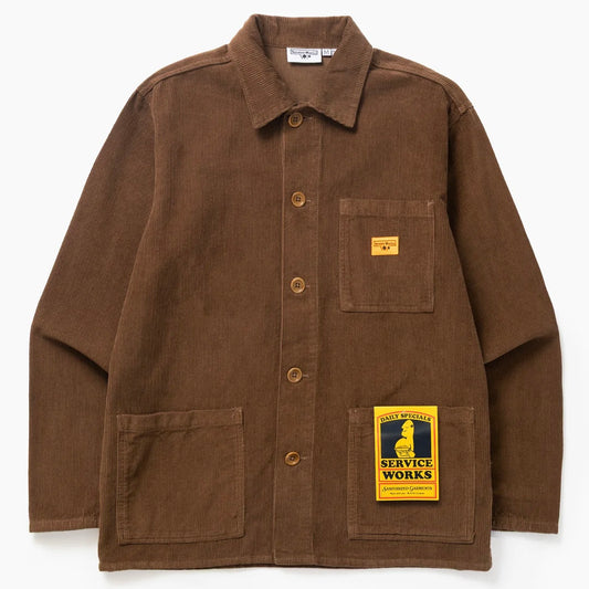 Corduroy Chore Shirt Bark