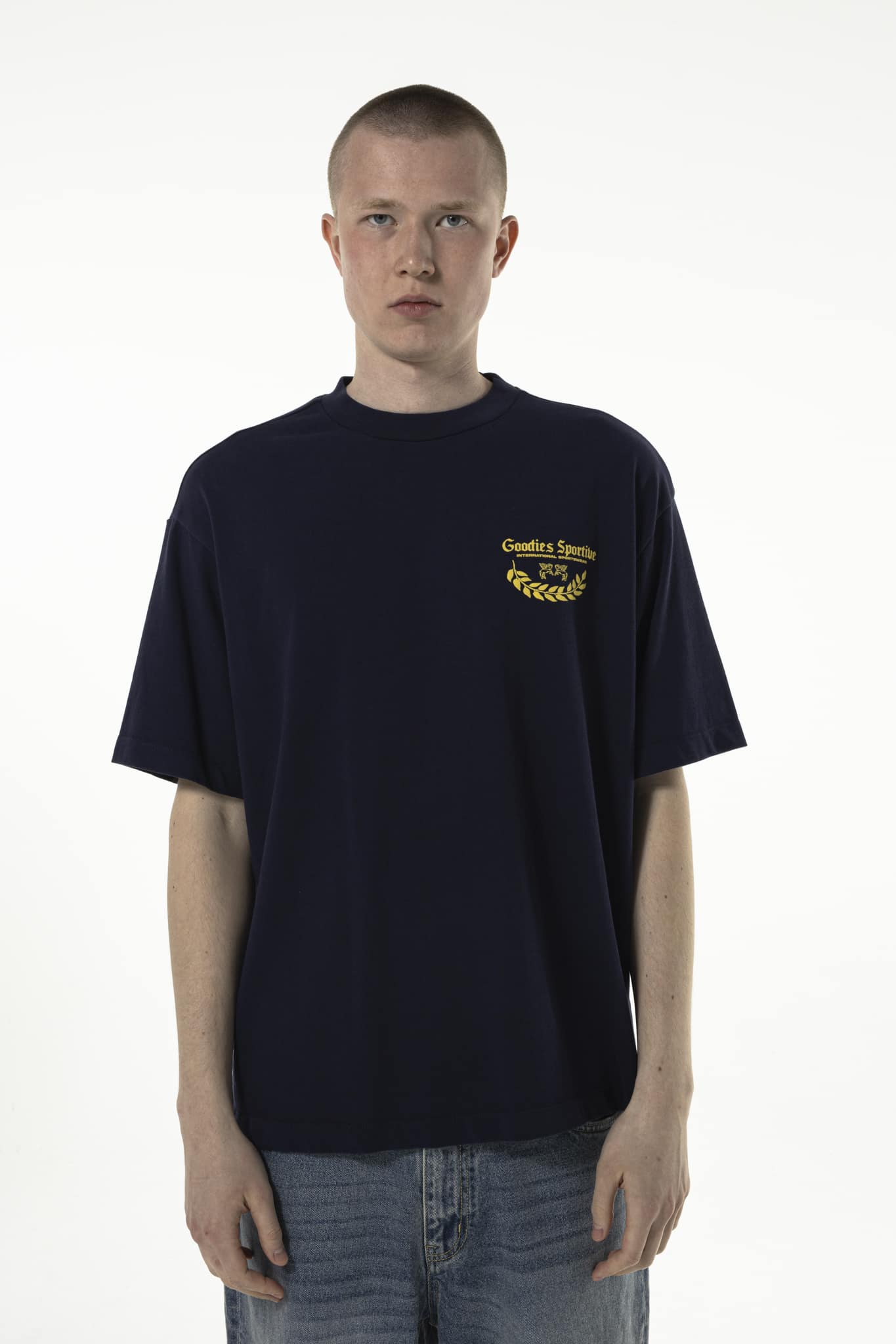 Caesar Navy Tee