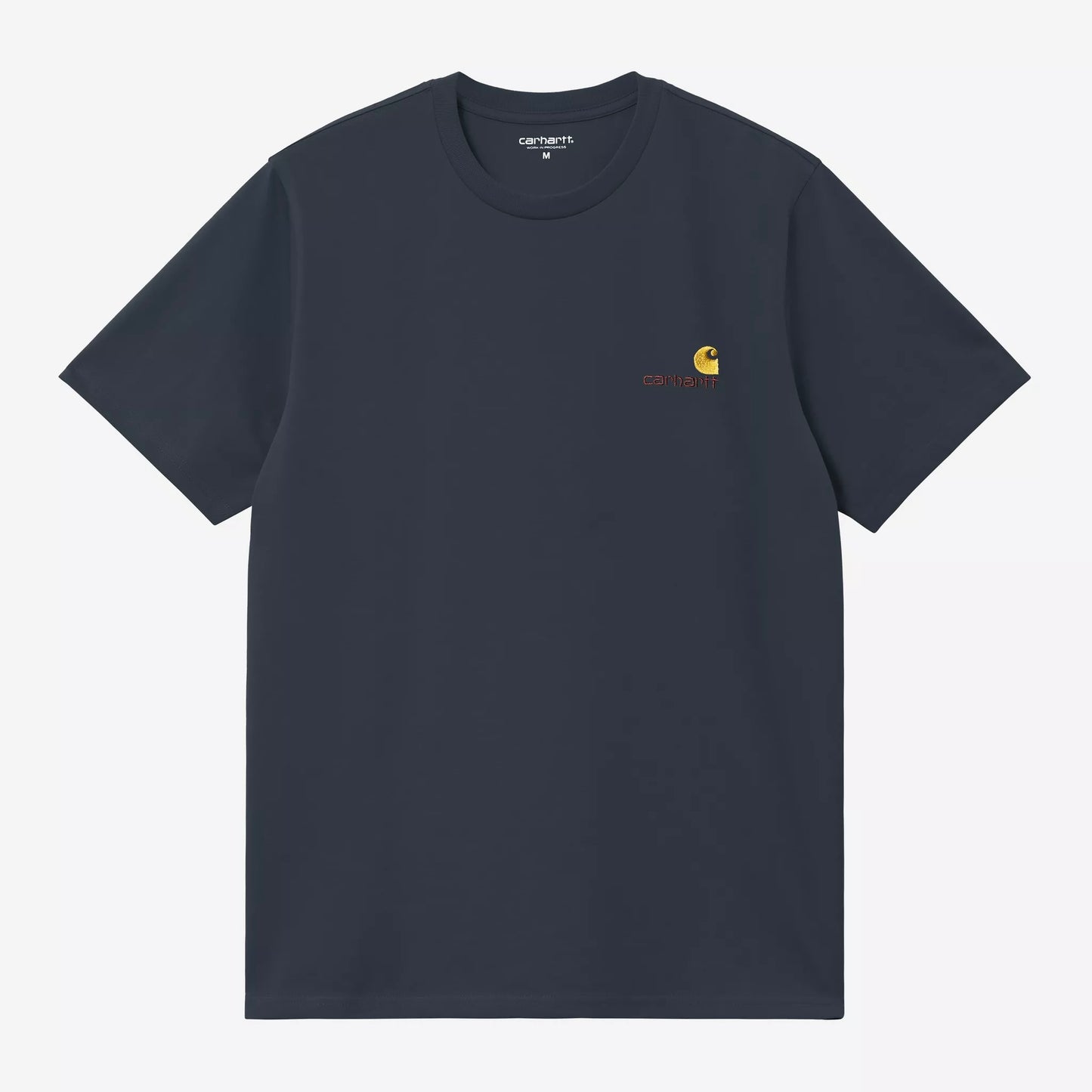 S/S American Script T-Shirt Deep Night