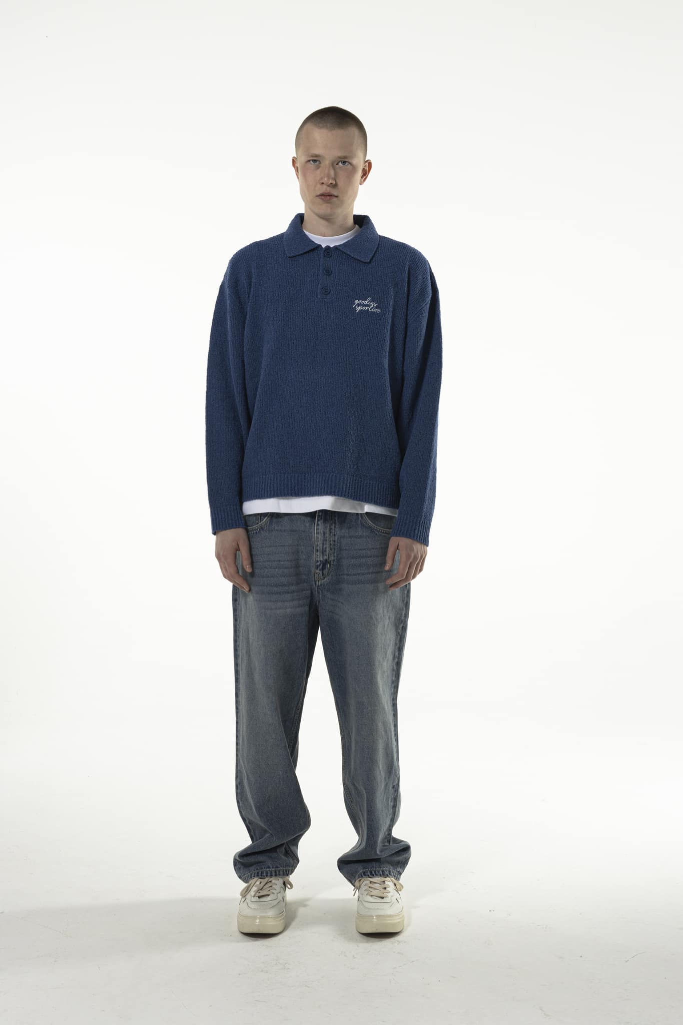 Blue Cactus Polo