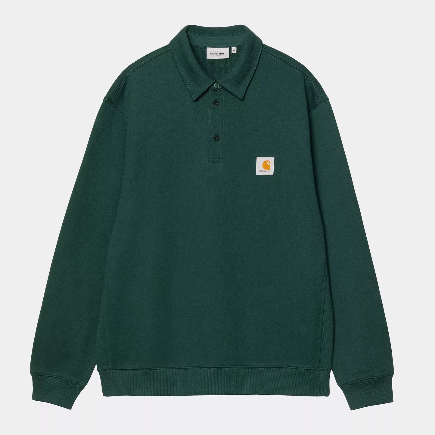 Polo Sweat Dark Fir