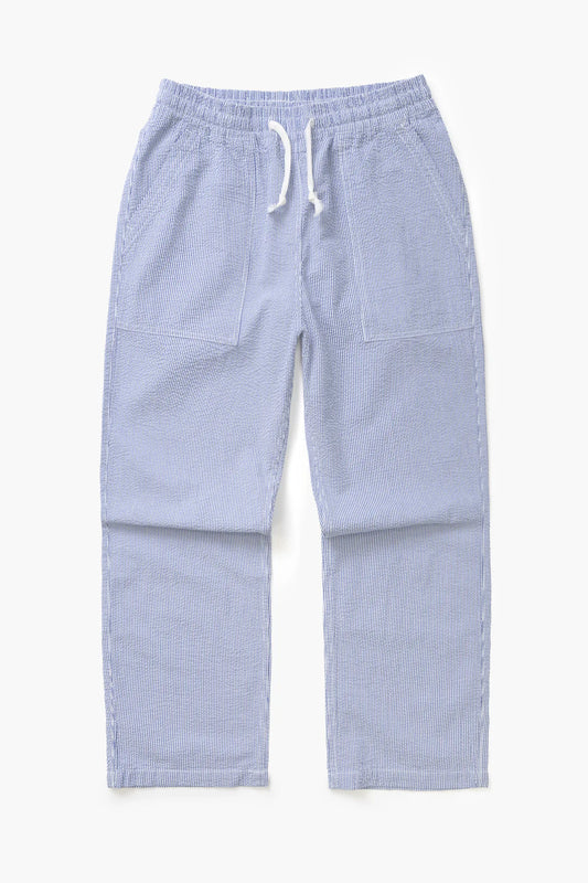 Seersucker Chef Pants Stripe