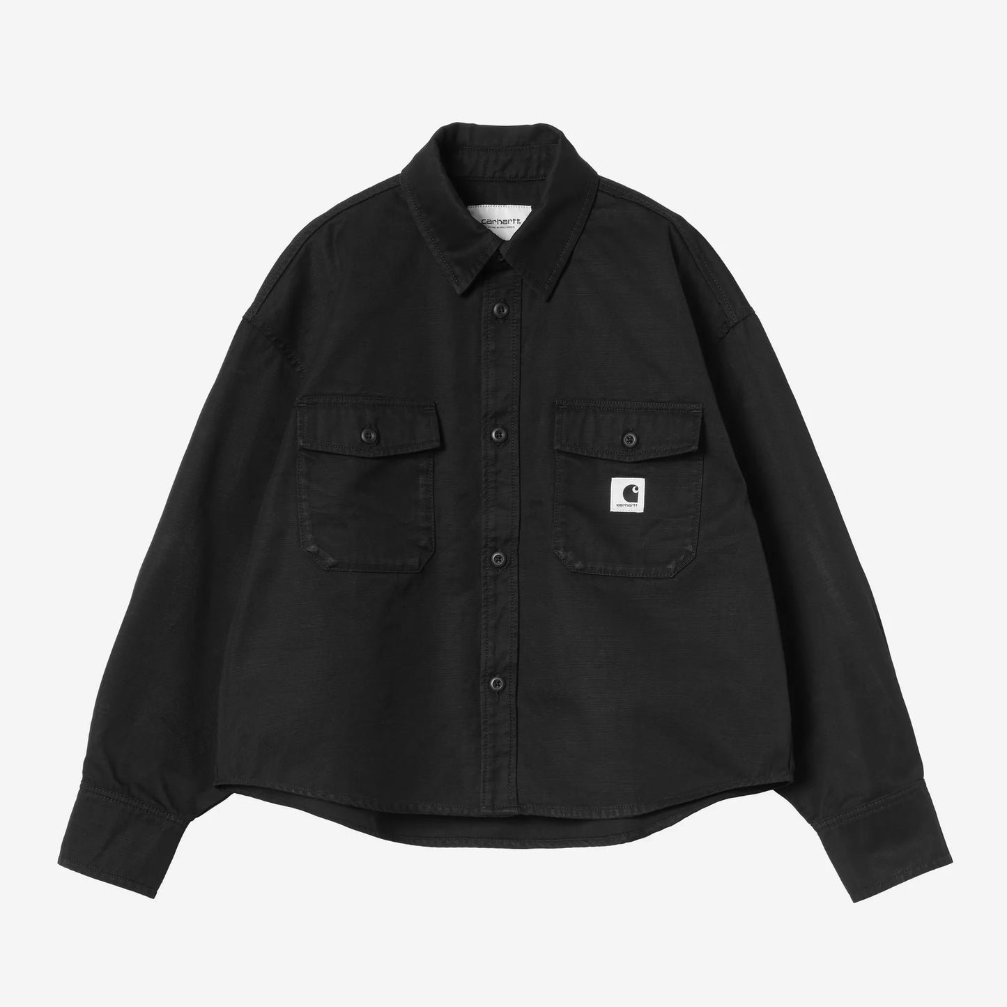 W Kelly Shirt Jac Black Rinsed