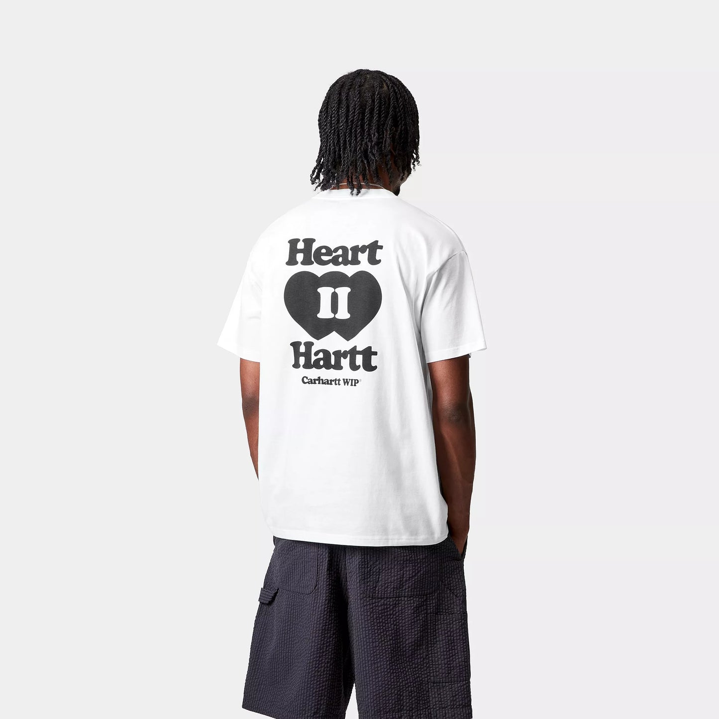 S/S Heart II Hartt T-Shirt White