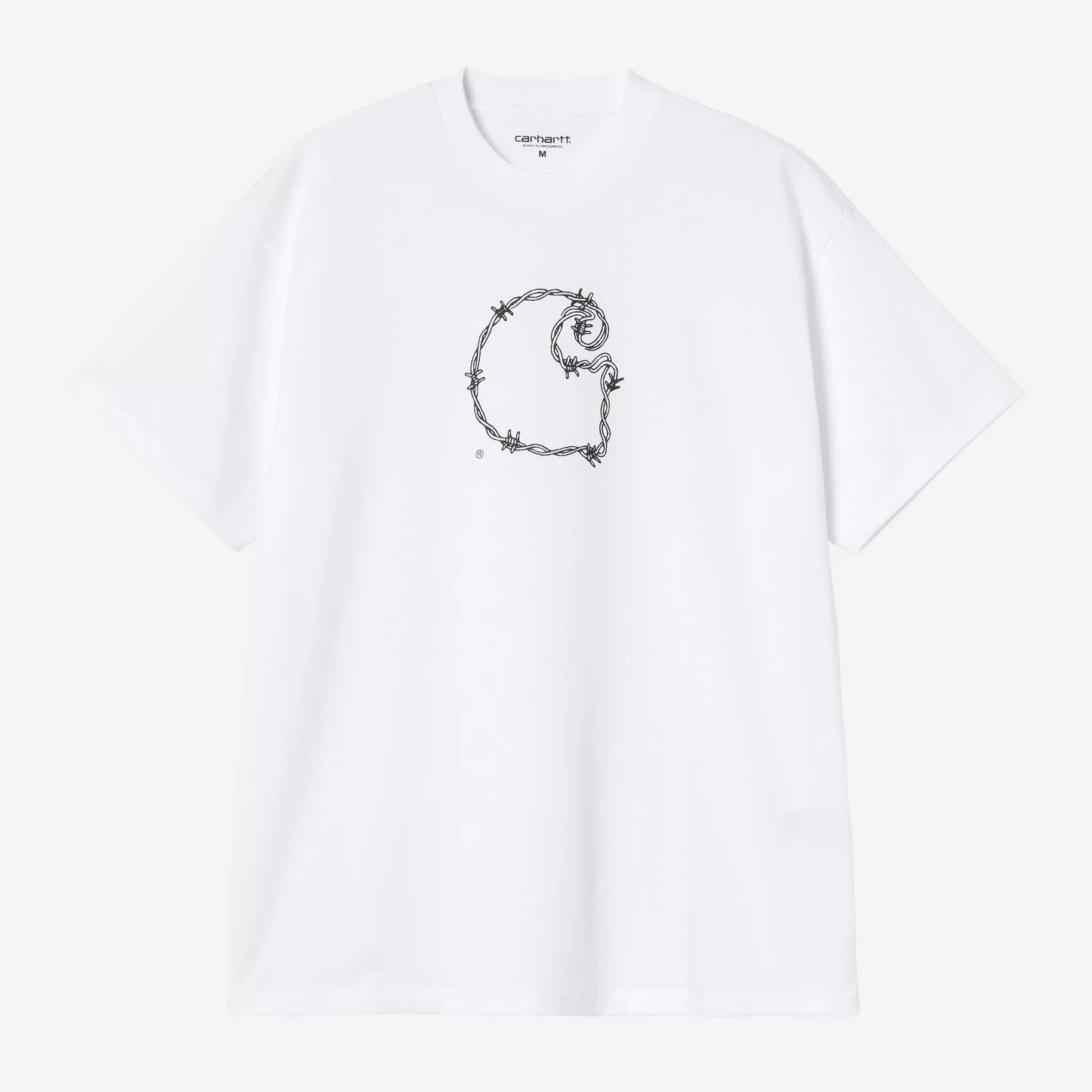 S/S Barbwire T-Shirt White