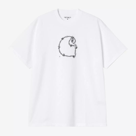 S/S Barbwire T-Shirt White
