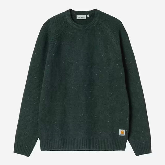 Anglistic Sweater Dark Scarab