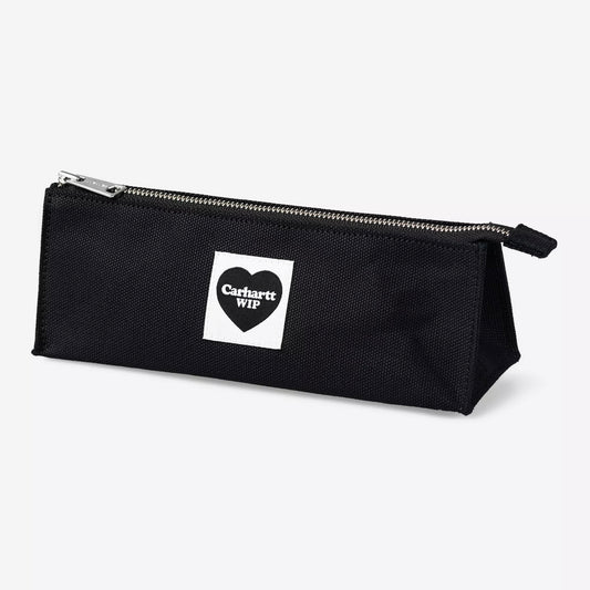 Heart Pencil Case Black