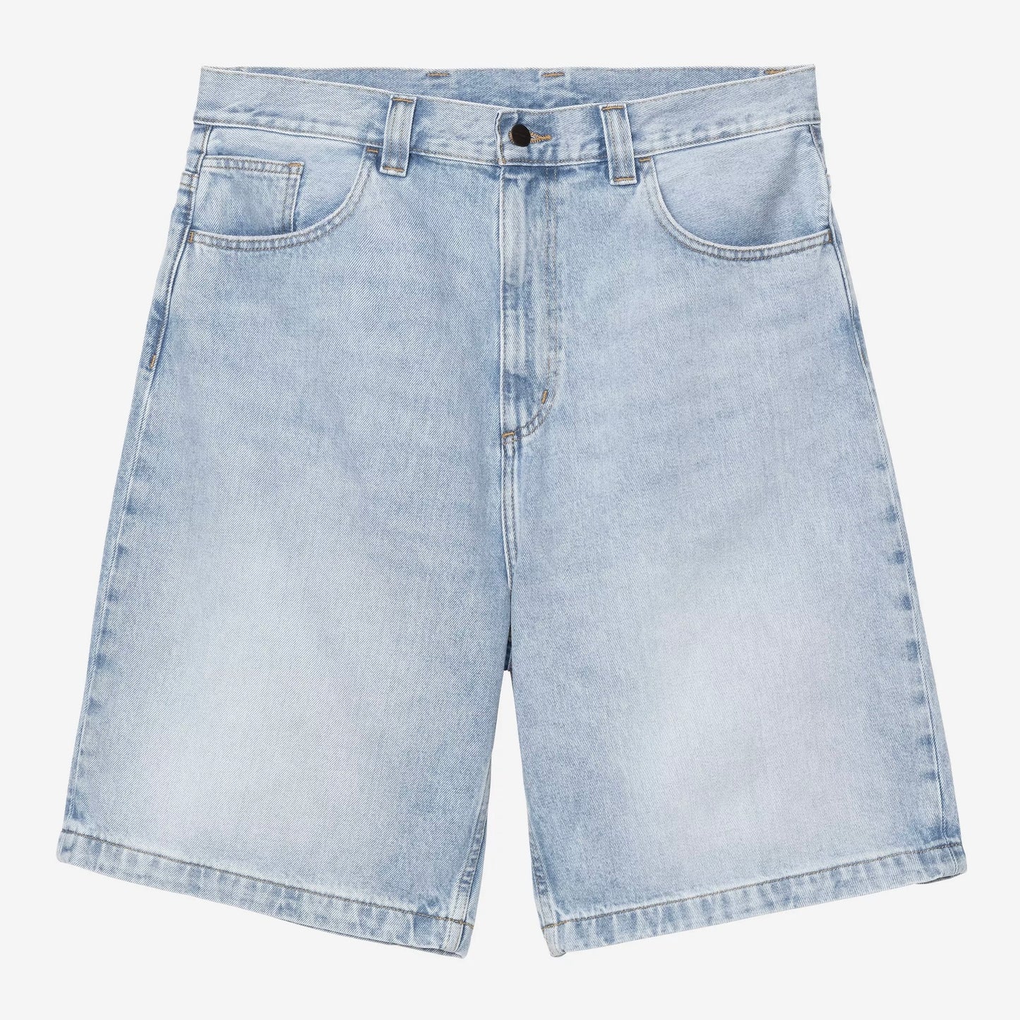 Brandon Short Blue Heavy Worn Bleached