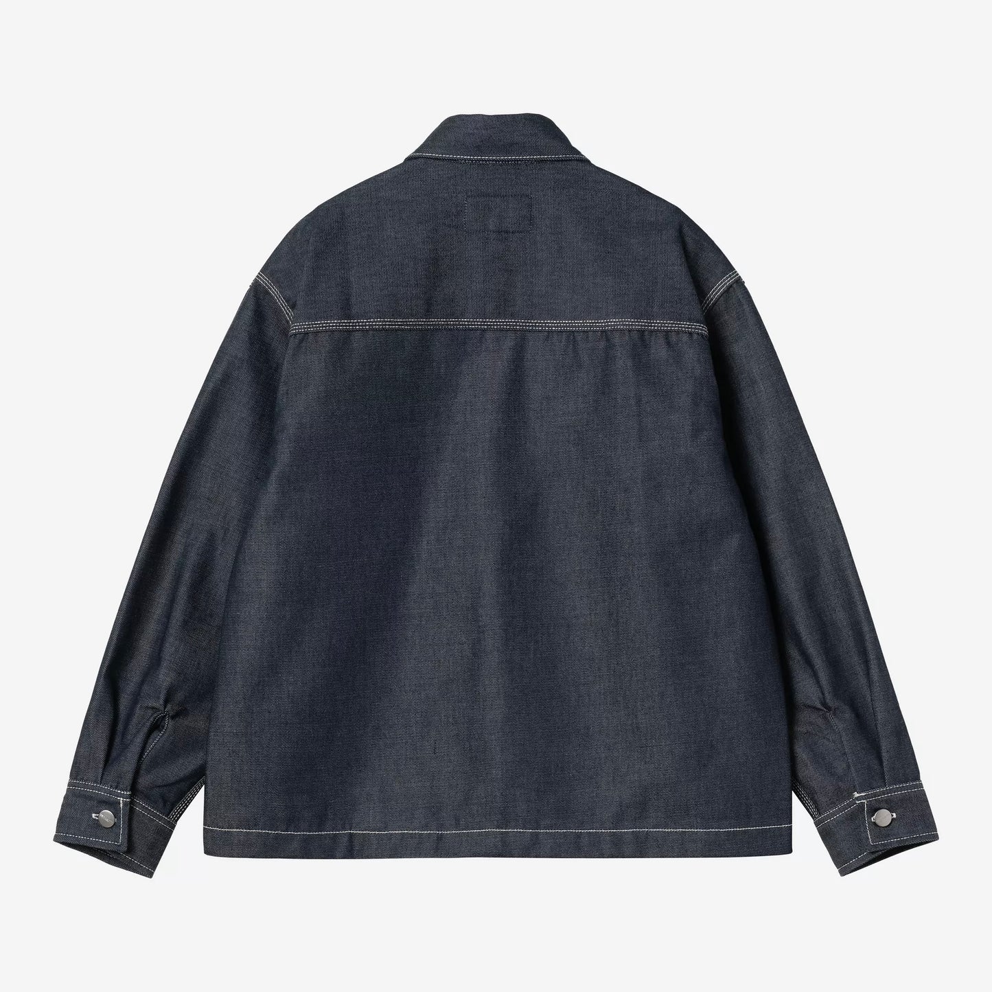 W Louis Shirt Jac Blue Rigid