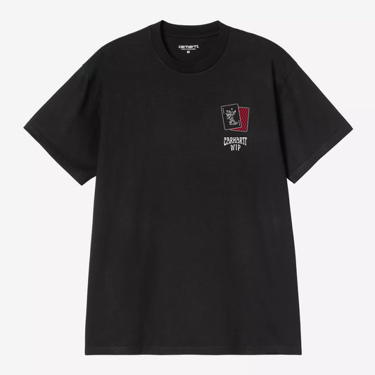 S/S Playing Cards T-Shirt Black