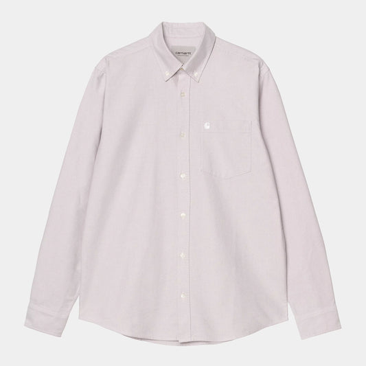 L/S C-Logo Shirt Pink Fog